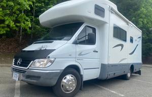 Mercedes Great MPG & easy ride diesel motorhome