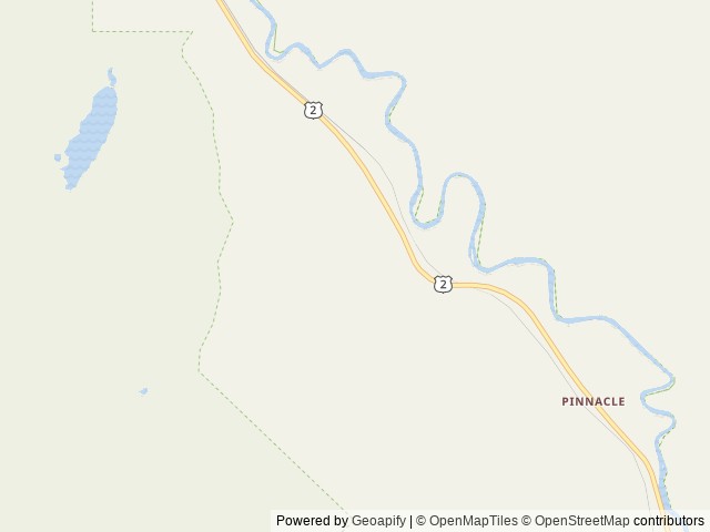 Map of Triple G's Resort location at Essex, MT, United States