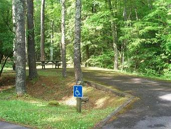 Hurricane Campground Accessible Site 