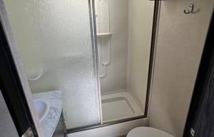 Waylon’s Double Slide living room pet friendly RV with 2 cold AC’s!