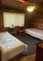 Bedroom with two twin beds