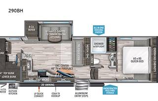 2021 Grand Design Reflection 150 Series 290BH