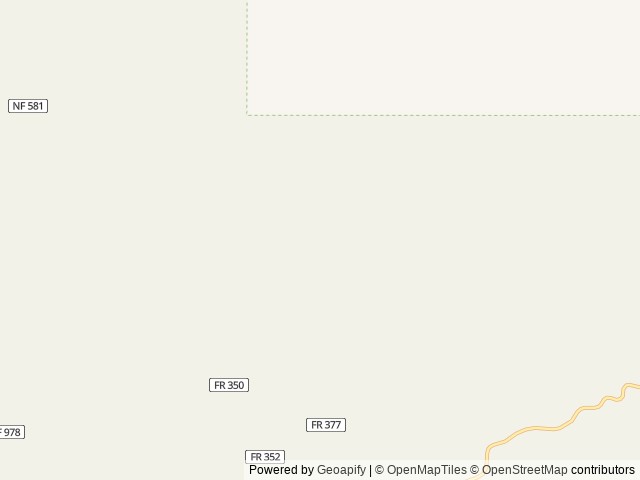 Map of Fall Mountain Lookout Cabin location at John Day, OR, United States