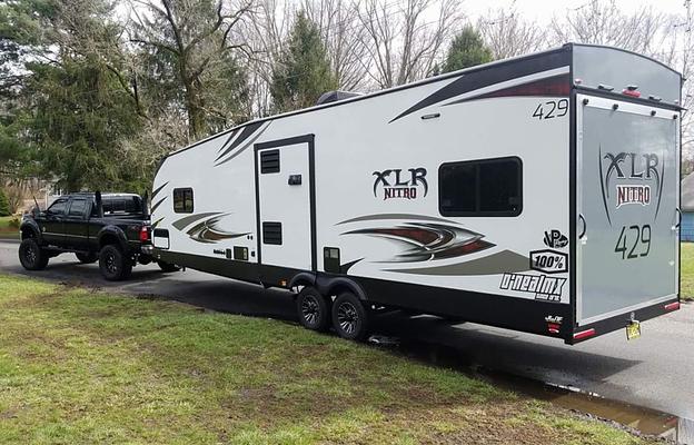 Enjoy our toyhauler!