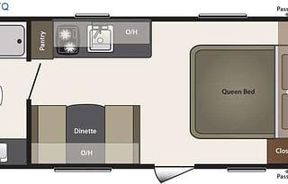 2016 Keystone RV Summerland Mini 1700FQ