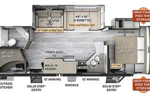 2022 Forest River RV Flagstaff Super Lite 27bhs
