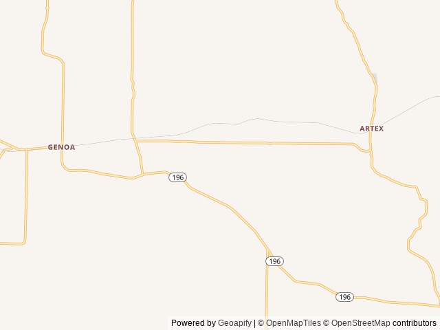 Map for The Bunk House Hangout near Texarkana, LA