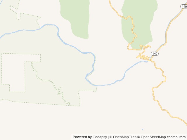 Map of Mccabe Flat Campground location at Mariposa, CA, United States