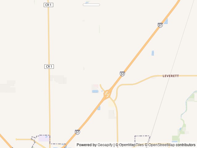 Map of D and W Lake Camping and RV Park location at Champaign, IL, United States