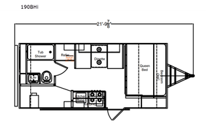 2023 Riverside RV Intrepid 190BHi