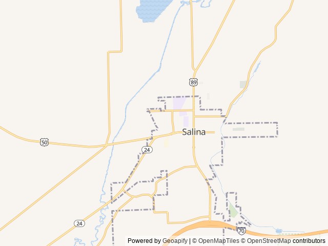 Map for 2022 PET FRIENDLY Wildcat 182DBX near Salina, UT