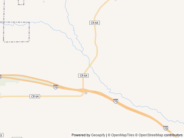 Map of The Retreat RV & Campground on Styx River location at Robertsdale, AL, United States