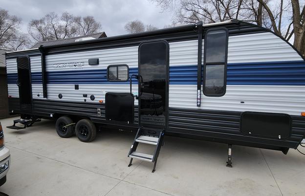 Brady's oasis on wheels!