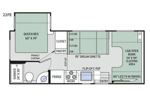 2017 Freedom Elite 22FE RV rental photo 2