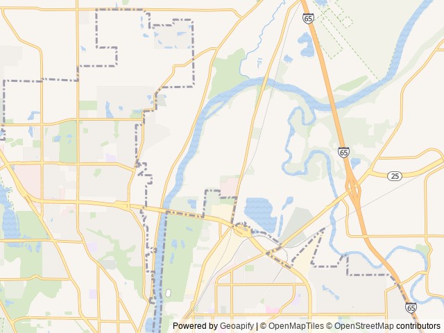 Map for Wanda the Wander Wagon near Lafayette, IL
