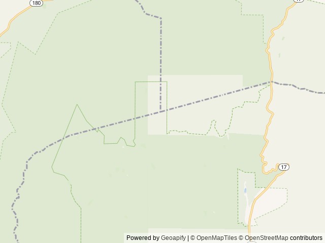 Map of Upper Chattahoochee River Campground location at Helen, GA, United States