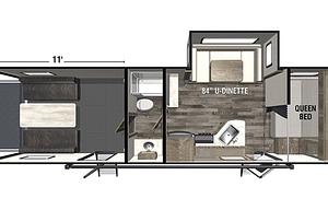 11 foot garage or porch