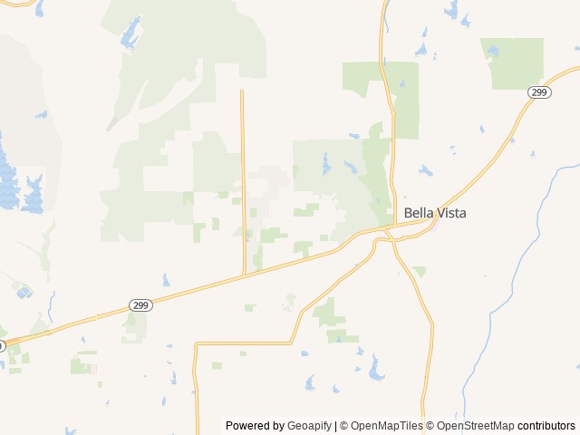 Map for 2021 Thor Motor Coach Four Winds 28A near Redding, CA