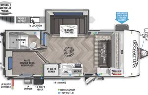 2021 Forest River RV Salem FSX 178BHSK