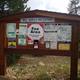 May Queen Campground information kiosk