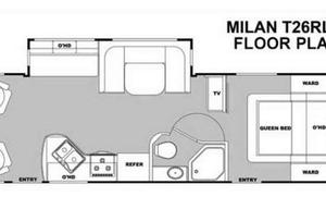 2016 Eclipse Milan Series 26RLSG RV rental photo 4
