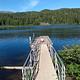 Fishing dock on South Skookum Lake