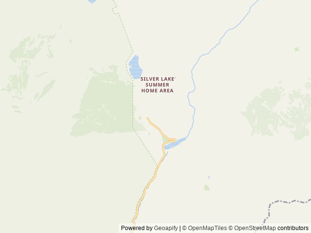Map of Granite Flat (Utah) location at Provo, UT, United States