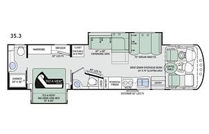 Luxury 2018 Thor Miramar RV Adventure