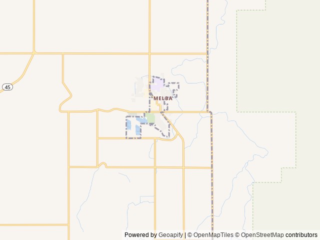Map for Great Kid C near Melba, ID