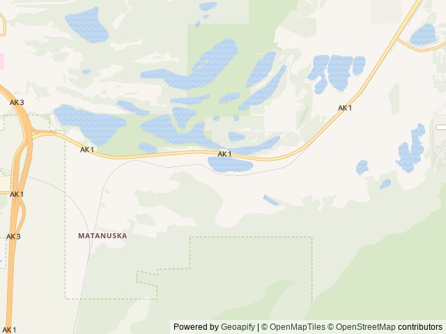 Map of Kepler Park location at Palmer, AK, United States