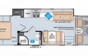 A9 Luxury Thor Sleeps 8 w/ Starlink Private Master