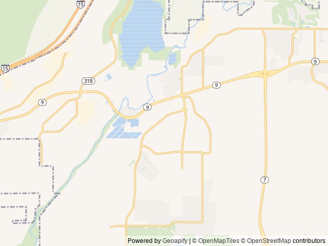 Map of Jellystone Park™ Zion location at Hurricane, UT, United States