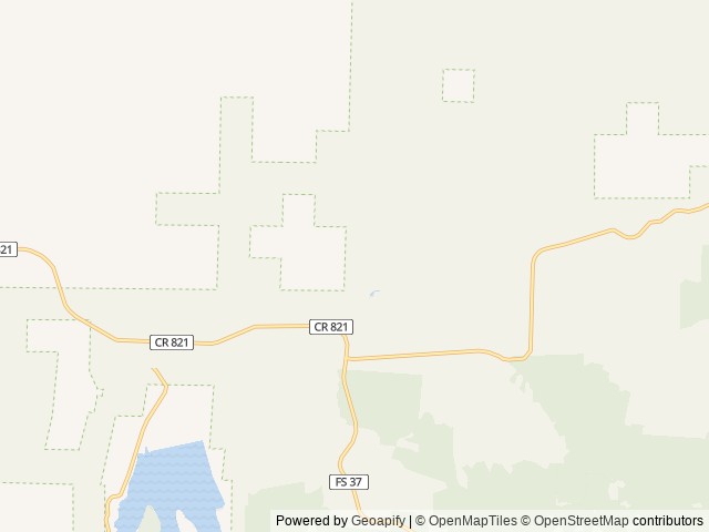Map of Whiskey Springs Campground location at Prospect, OR, United States