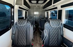Luxury 10 Passenger Van with Bathroom