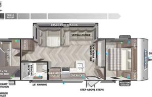 2022 Forest River RV Salem Cruise Lite 273QBXL