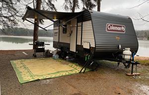 Laura’s pet-friendly camper
