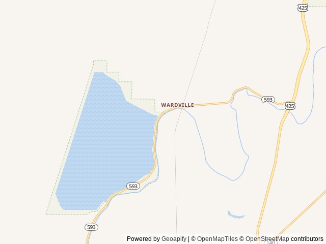 Map of The Oaks on Bussey location at Bastrop, LA, United States