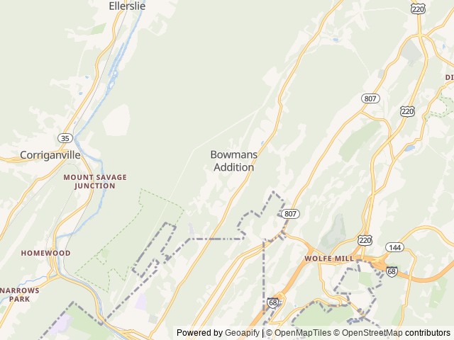 Map for 2024 Modern Buggy 10rk near Cumberland, PA