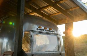 Secluded 1972 Renovated Airstream on Ranch