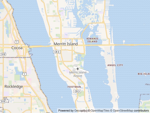 Map for The StarCraft near Merritt Island, FL