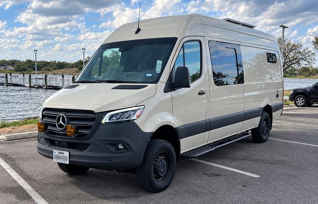 Mercedes AWD Couples Retreat | A/C, Shower & Solar