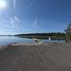 View of boat ramp at Gerber Recreation Area.