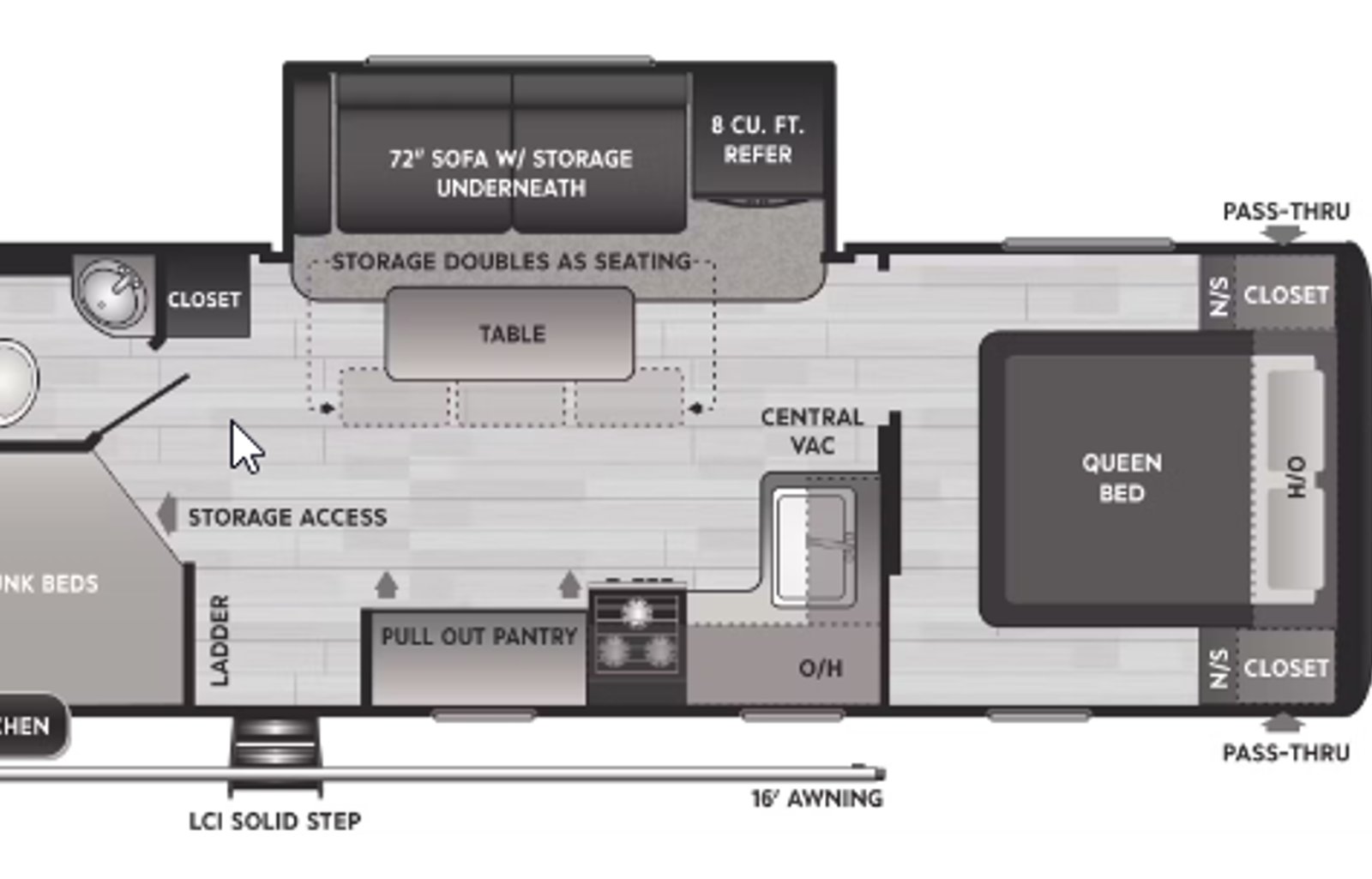 2022 Keystone RV Hideout 25DBWE
