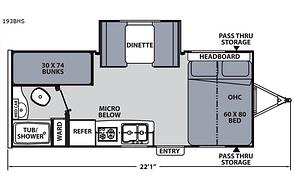 2018 Coachmen RV Apex Nano 193BHS RV rental photo 2