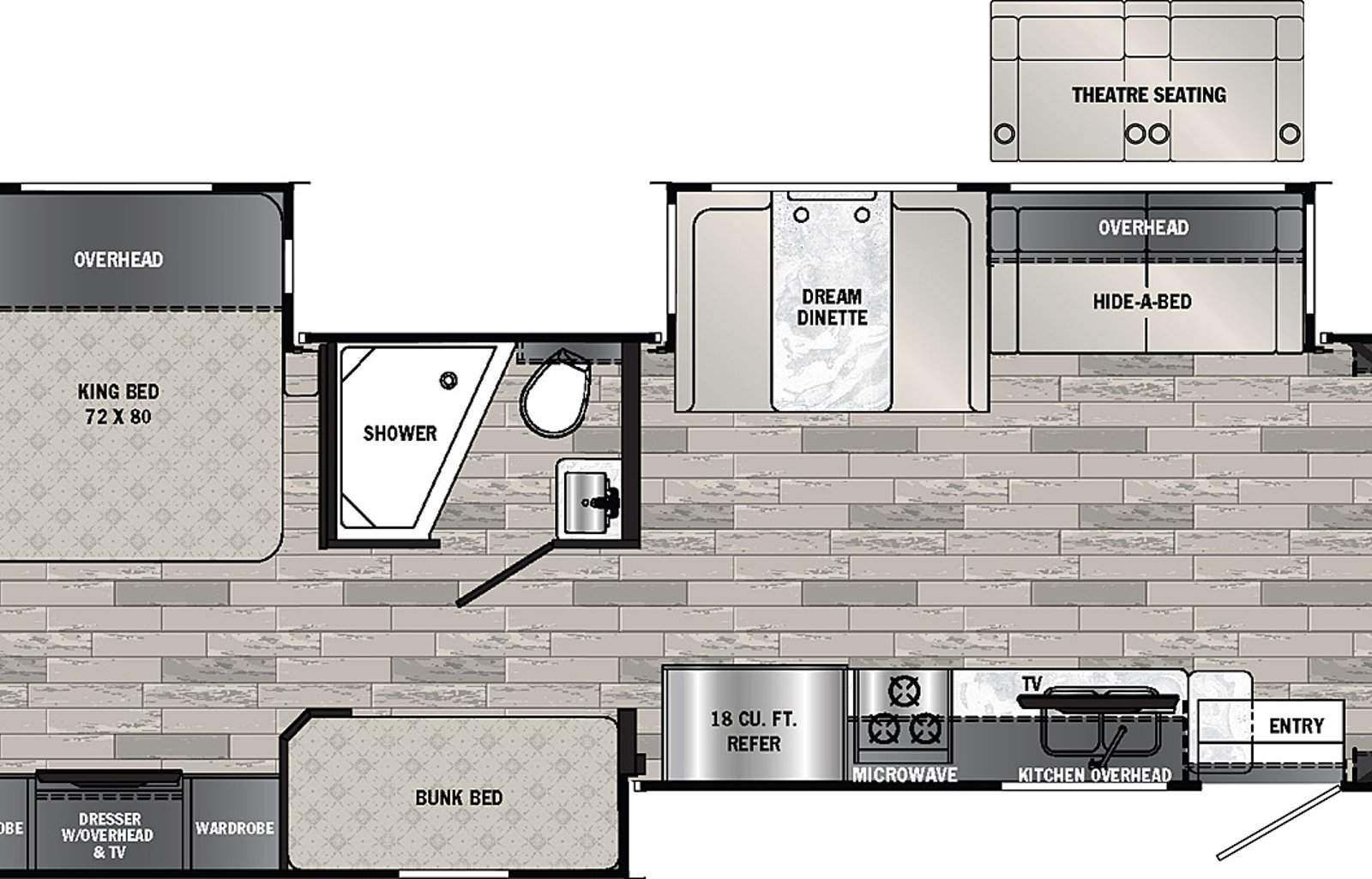 2020 Forest River RV Georgetown -2 full bathrooms!