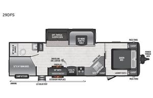 2020 Keystone Hideout Bunkhouse Sleeps 10