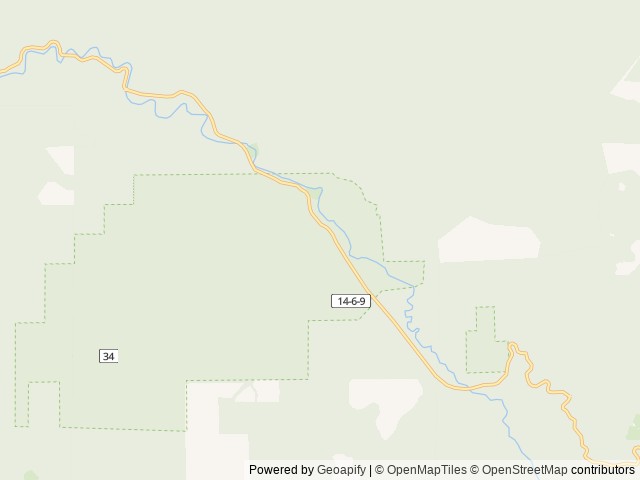 Map of Alsea Falls Recreation Site (Campground) location at Alsea, OR, United States