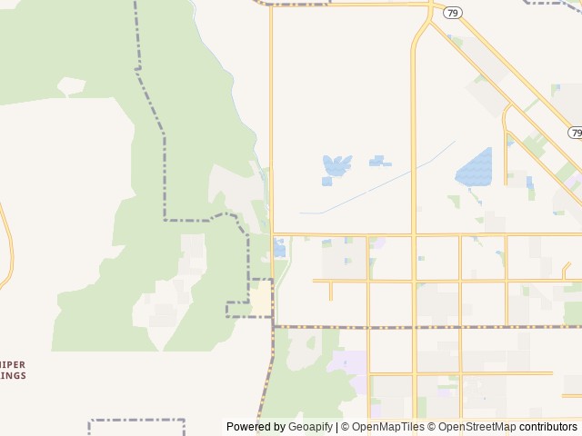 Map of Reflection Lake RV Park & Campground location at San Jacinto, CA, United States