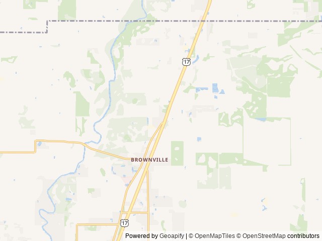 Map of Craig's RV Park Resort location at Arcadia, FL, United States