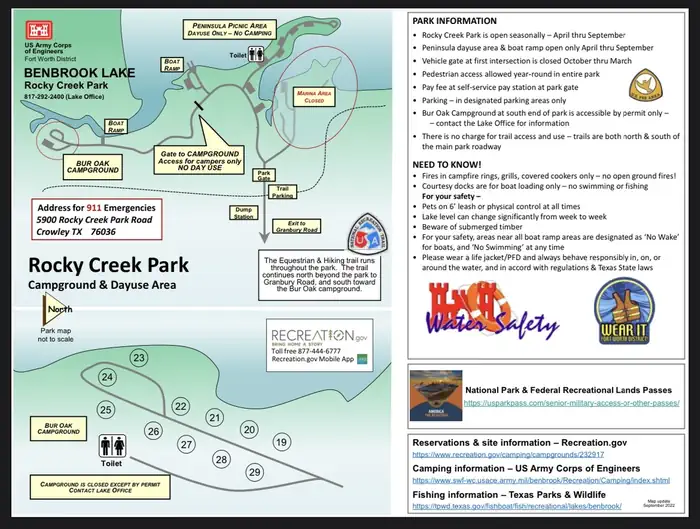 Rocky Creek Park (benbrook Lake)